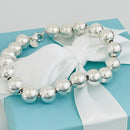Tiffany HardWear Ball Bracelet in Sterling Silver 10mm Beads - 8.25" Medium/Large-5
