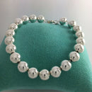 Tiffany HardWear Ball Bracelet in Sterling Silver 10mm Beads - 8" Large-6