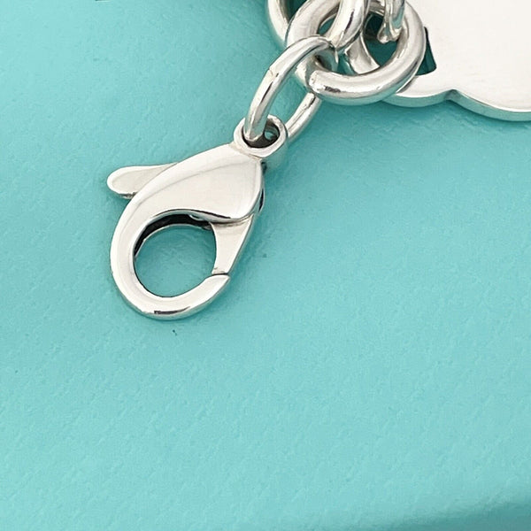 7.5" Medium Please Return To Tiffany Heart Tag Charm Bracelet in Sterling Silver - 5