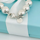 Tiffany HardWear Ball Bracelet in Sterling Silver 10mm Beads - 8.25" Medium/Large-4