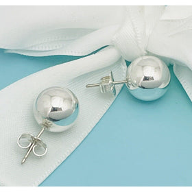 Tiffany Bead Ball Stud Earrings 10mm from the HardWear Collection