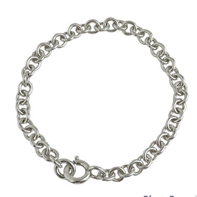 Tiffany & Co Bracelet Classic Rolo Chain Link in Sterling Silver