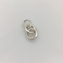 Return to Tiffany Extension Chain End Links Repair Length Bracelet Heart Round-5