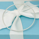 Tiffany & Co Thin Wire Bangle Bracelet Stacking in Sterling Silver-1