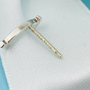 Tiffany T Smile Stud Earring in Sterling Silver-5