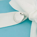 Tiffany Letter O Notes Alphabet Disc Pendant-4